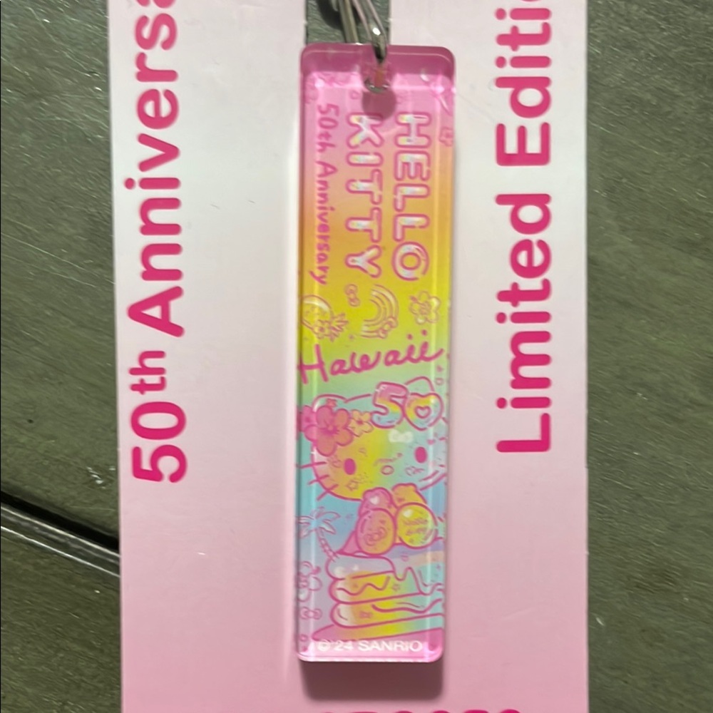 Hello Kitty 50th Anniversary Keychain